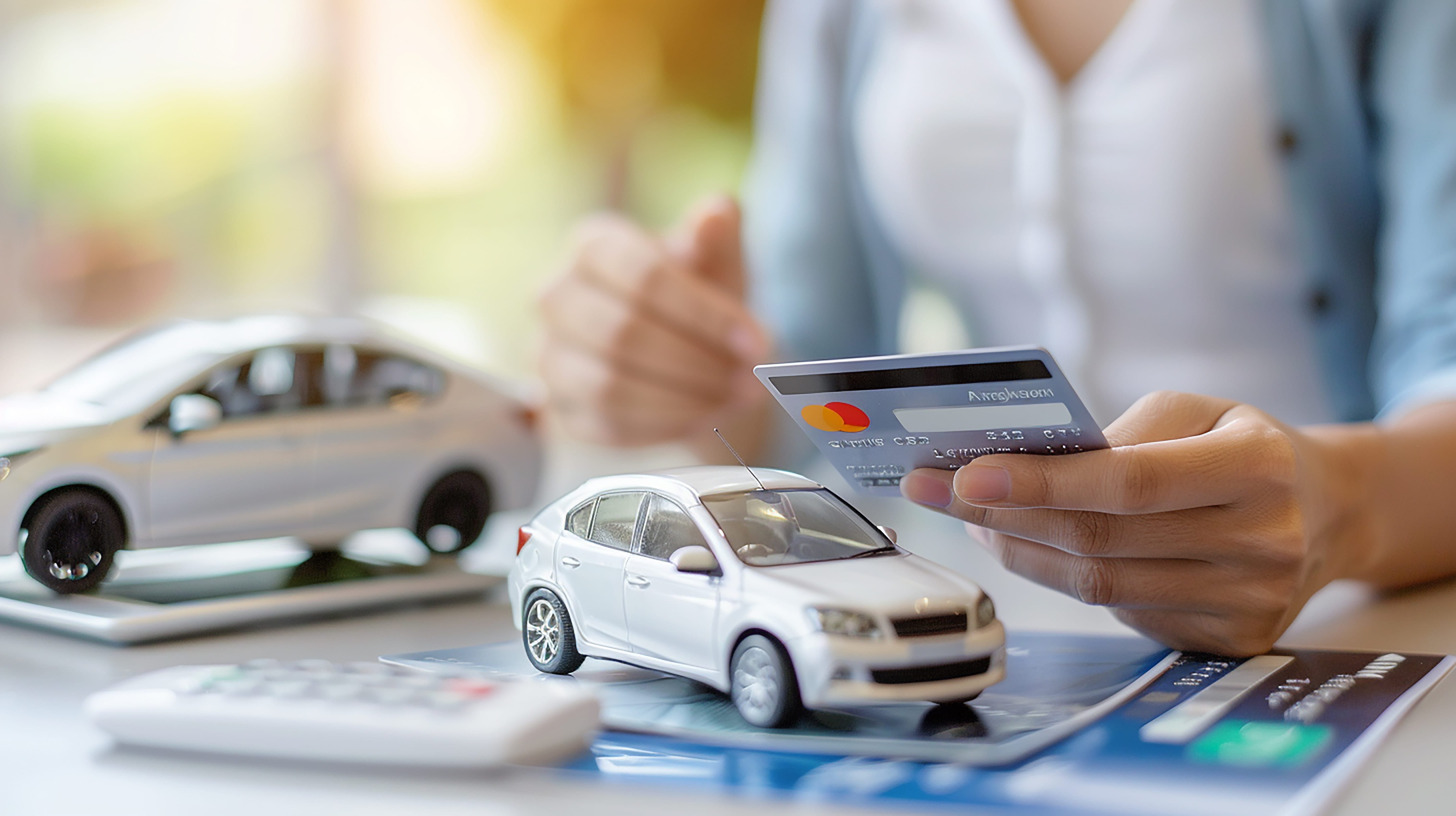 Canadian family discussing car purchase